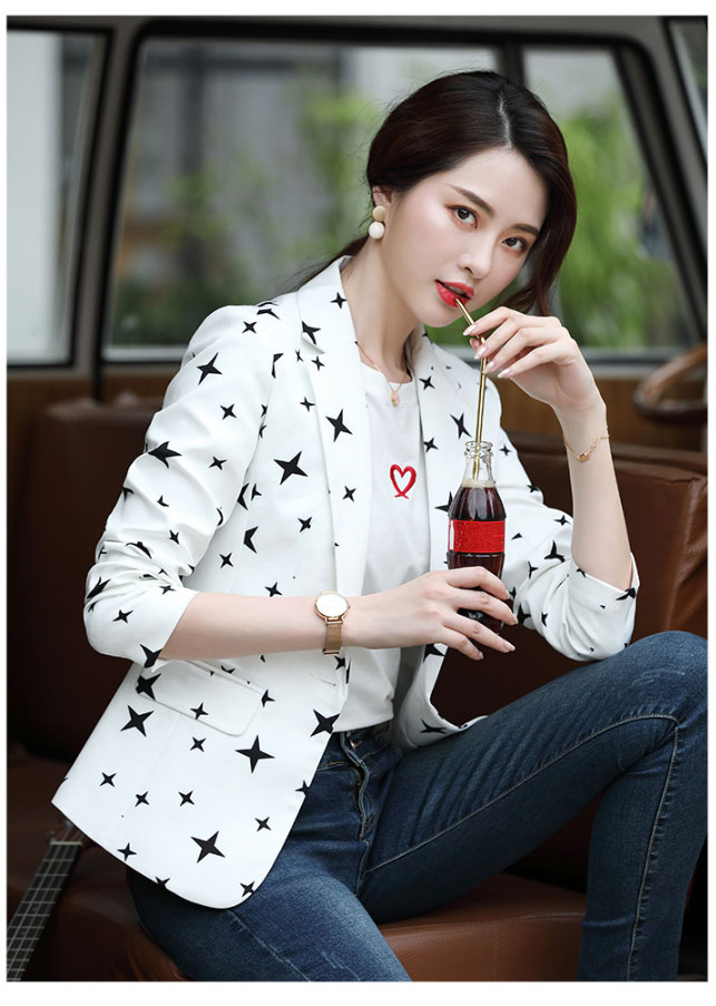 สินค้าพรีออเดอร์ เสื้อสูทแฟชั่นสวยหรูสไตล์เกาหลี PO-SUIT-004