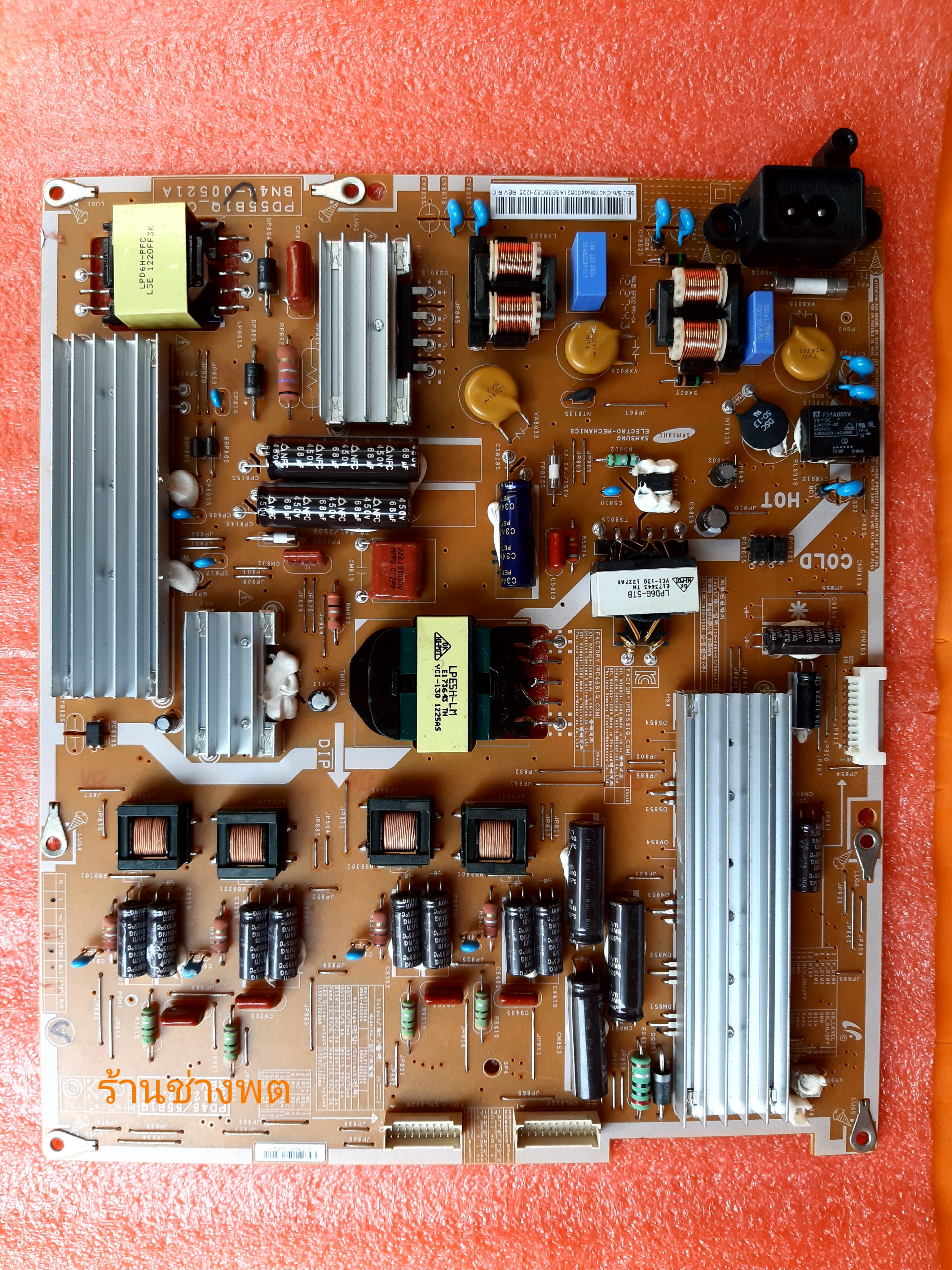 Power Supply UA55ES6220R,UA55ES6220RXXT,BN44-00519A,พาร์ทแทน BN44-00521A
