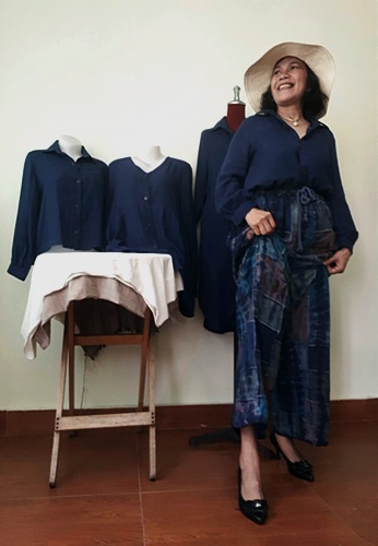 SIVA กางเกงผ้าฝ้ายเมืองเชียงใหม่ต่อผ้า(คราฟ)ทรงตรง ราคารวมค่าขนส่ง ตุ่น Free Size