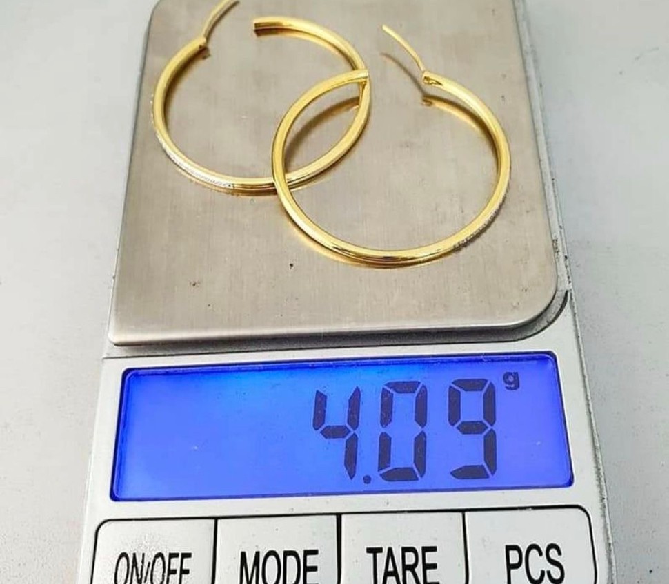 พร้อมส่งและสั่งผลิตต่างหูเพชรแท้ห่วงใหญ่สุดคลู แต่งงาน หมั้น ใส่เที่ยว ออกงาน ทองคำ 9K เพชรแท้ 0.20 กะรัต ราคาถูกมาก ส่งฟรี