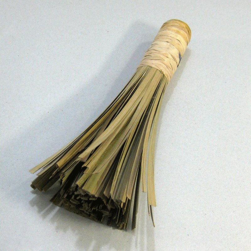 แปรงล้างกระทะไม้ไผ่ ( จีนแดง ) KC-886