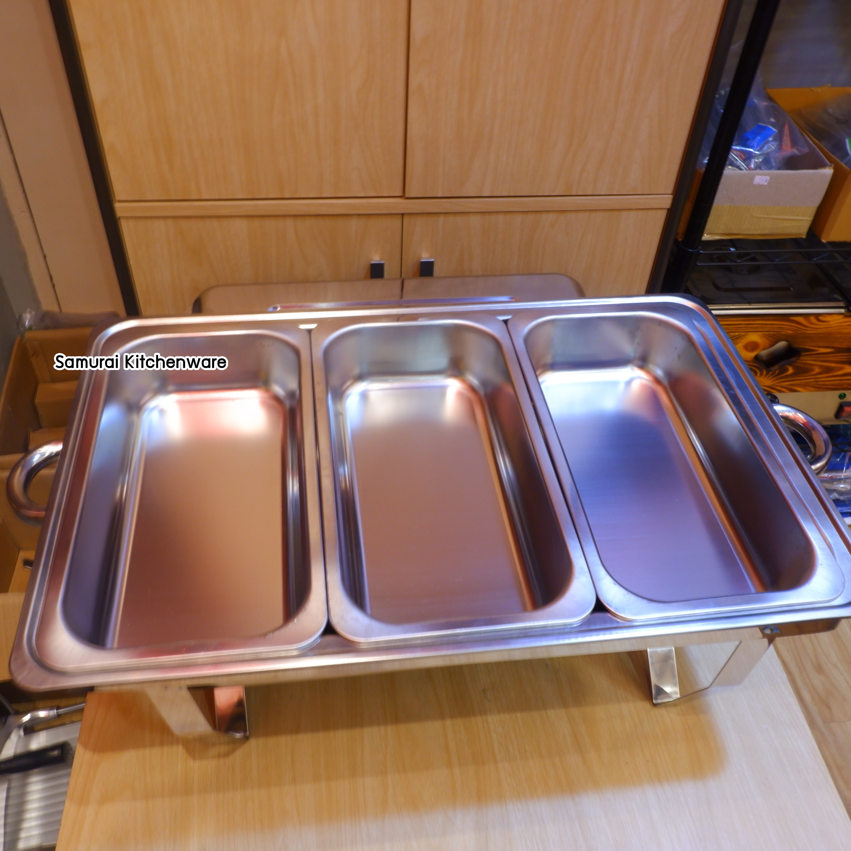 ชุดอ่างอุ่นอาหาร ถาดอุ่นอาหาร ถาดบุฟเฟ่ต์ CHF-103