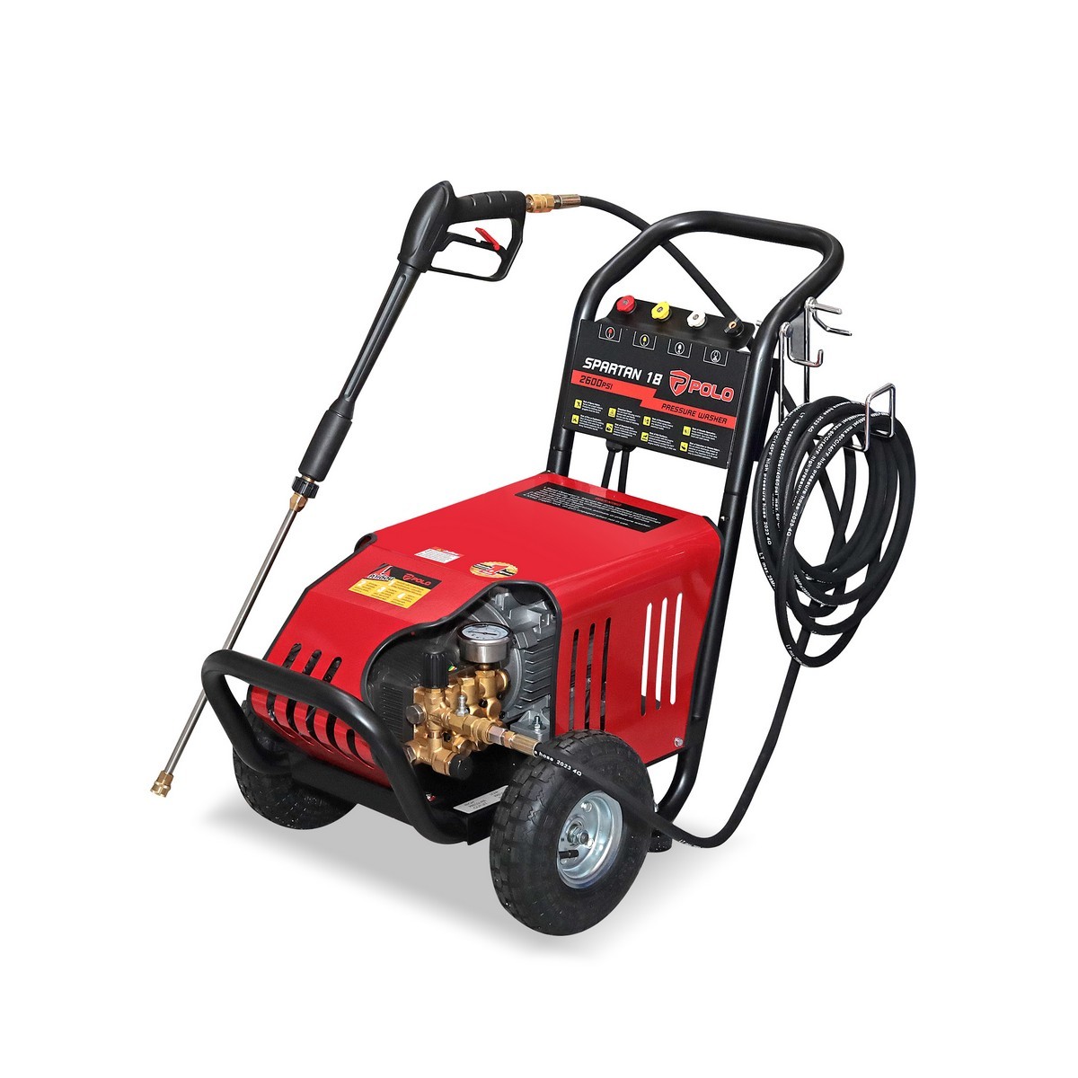 POLO SPARTAN18 เครื่องฉีดน้ำแรงดันสูง แรงดัน 182 บาร์ 3700 วัตต์