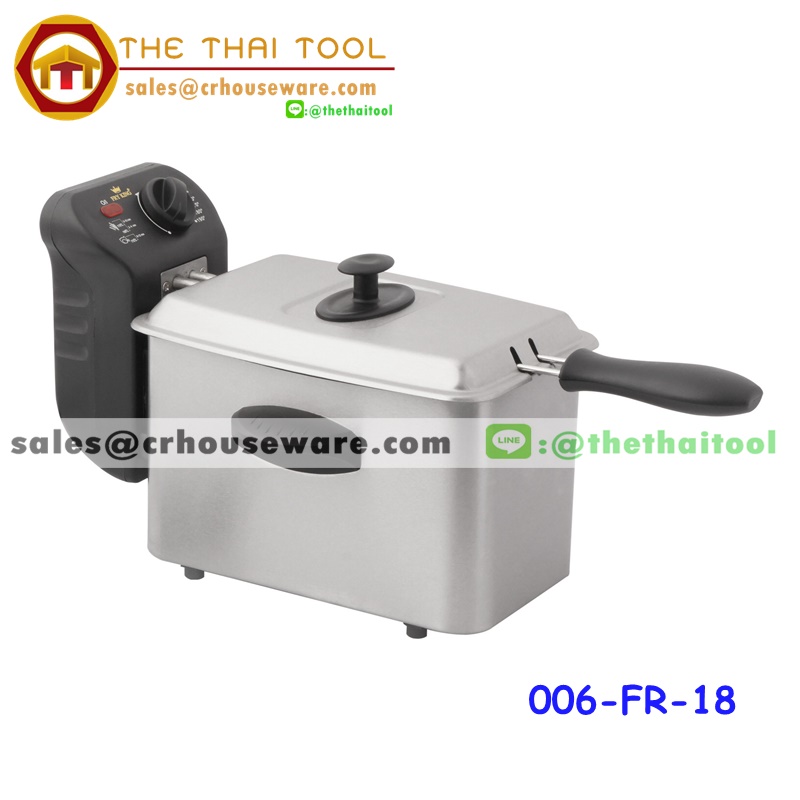 เตาทอดไฟฟ้า ขนาด 1.8 ลิตร รหัสสินค้า 006-FR-18