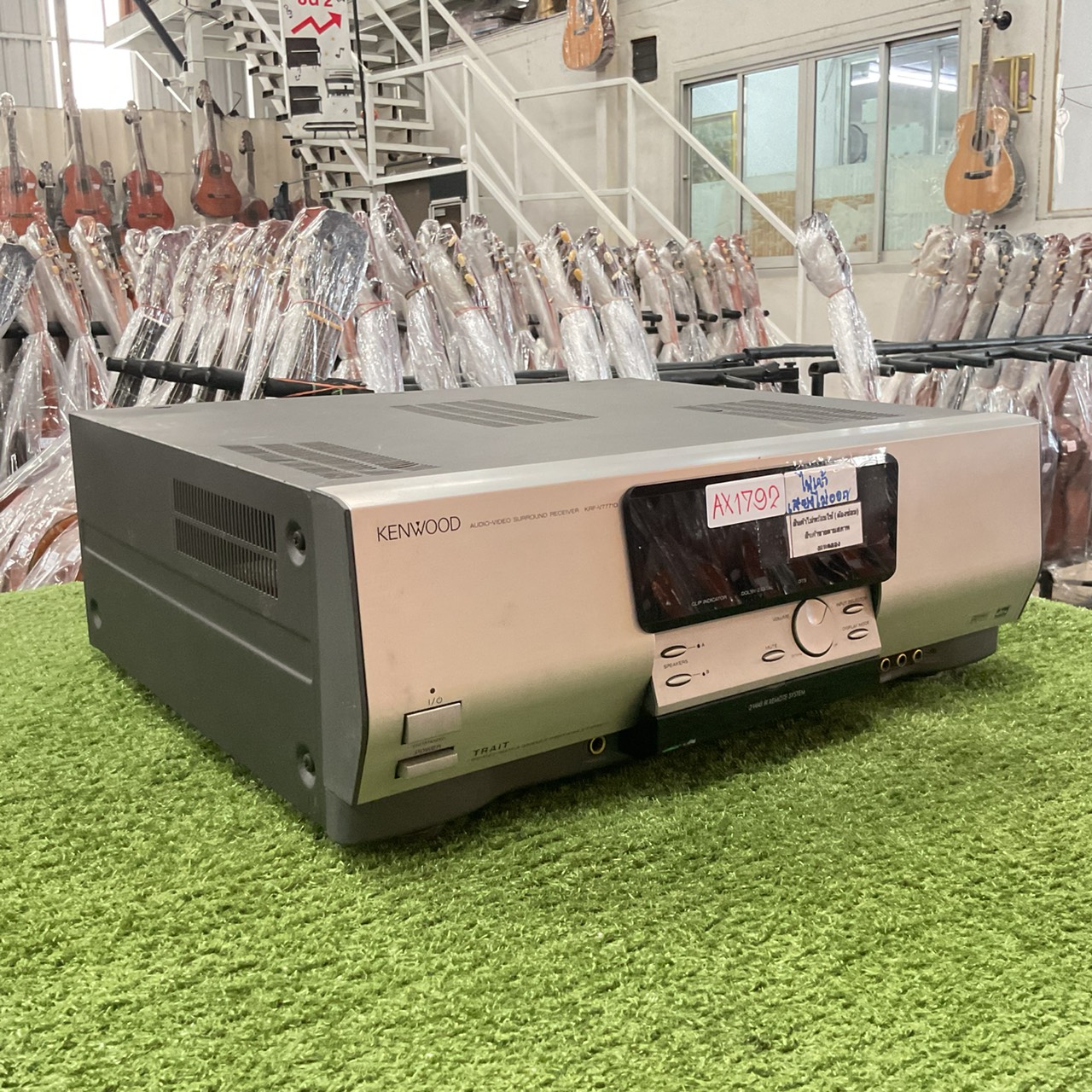 เครื่องขยายเสียง KENWOOD : KRF-V7771D สินค้าไม่พร้อมใช้งาน (ต้องซ่อม)