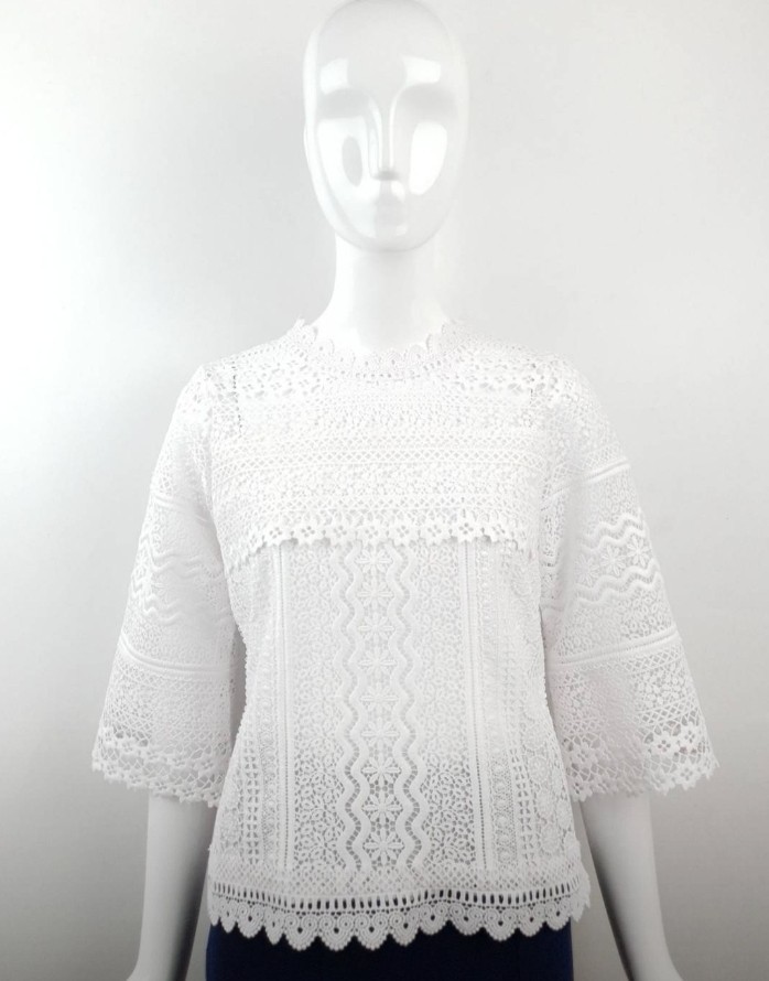 เสื้อลูกไม้ ลูกไม้ที่ถักทออย่าปราณีต ลายเสื้อลูกไม้ที่สวยงาม ทรงสวยสาวๆใส่ได้แบรนด์พิ้งบูติค