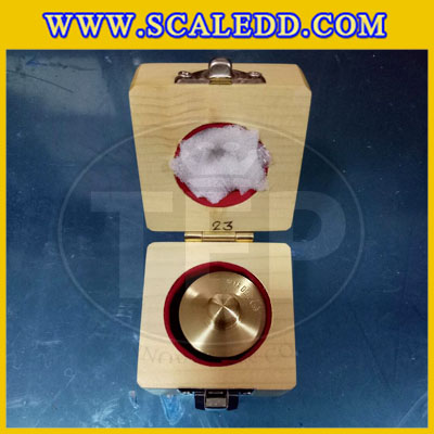 ตุ้มน้ำหนักทองเหลืองมาตรฐาน100กรัม สำหรับสอบเทียบเครื่องชั่งน้ำหนักดิจิตอลทุกชนิด สอบเทียบน้ำหนักชั่งไม่เกิน100กรัม