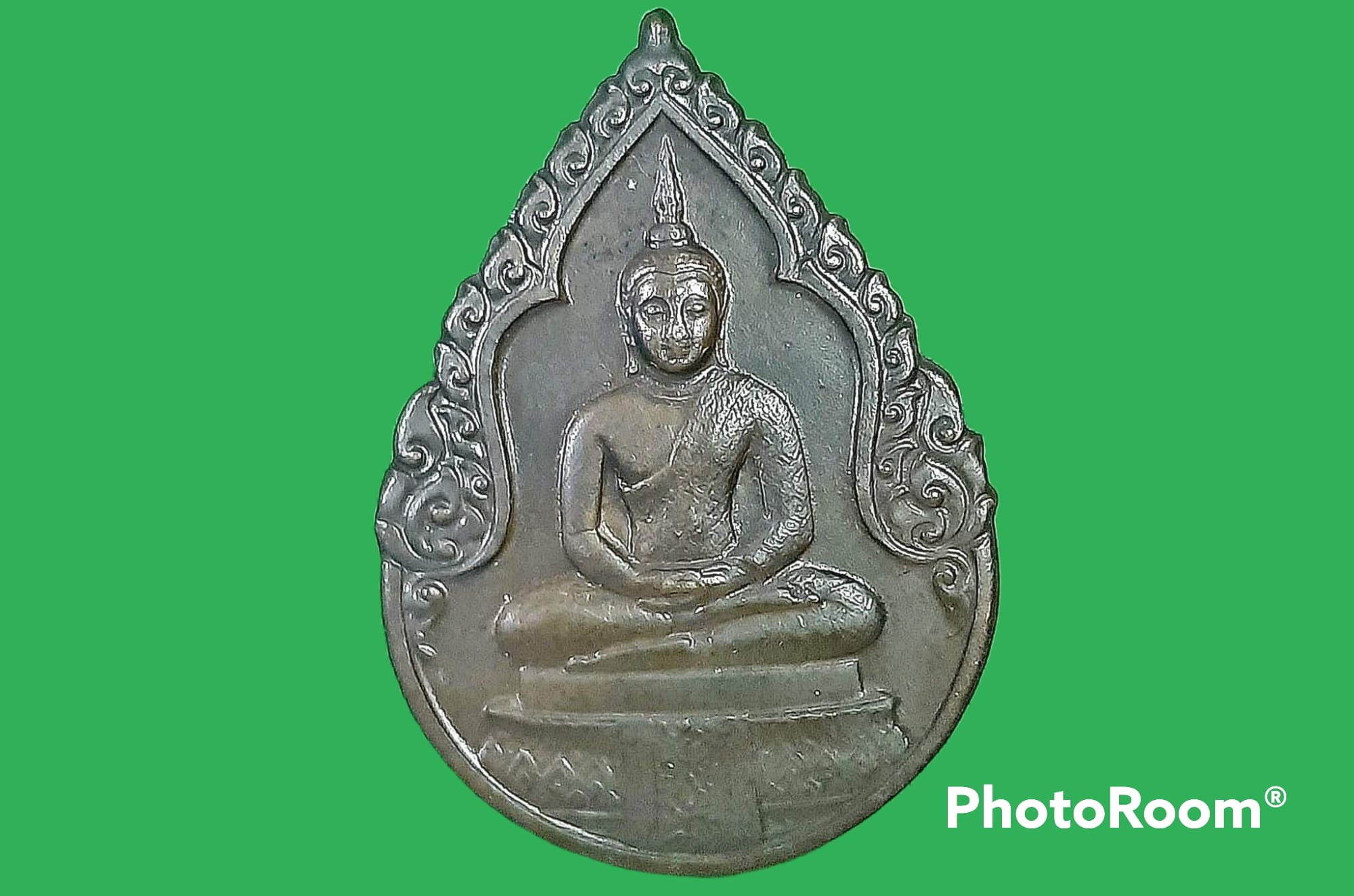 เหรียญพระแก้วมรกต (แบบทรงเครื่องฤดูฝน) ฉลองกรุงรัตนโกสินทร์ครบ 200ปี ปี2525 หลัง ภปร.