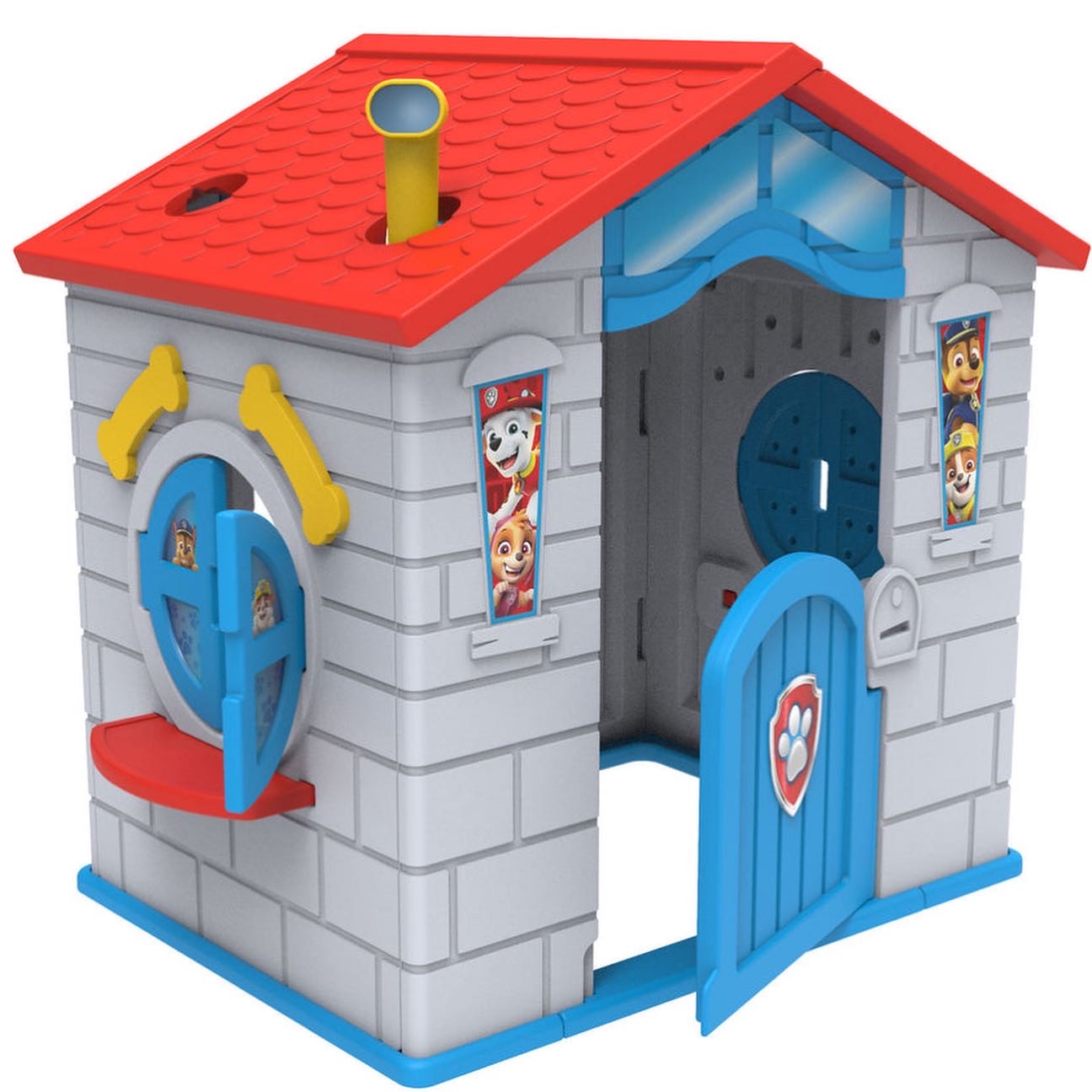 บ้าน PAW Patrol Plastic Indoor/Outdoor Playhouse with Easy Assembly by Delta Children