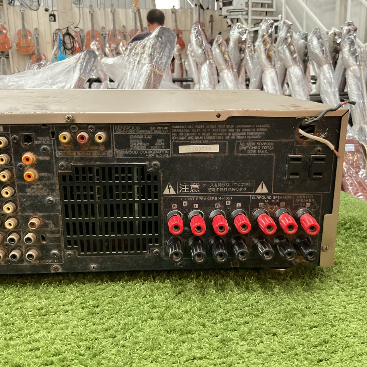 เครื่องขยายเสียง KENWOOD : KR-V999D สินค้าไม่พร้อมใช้งาน (ต้องซ่อม)