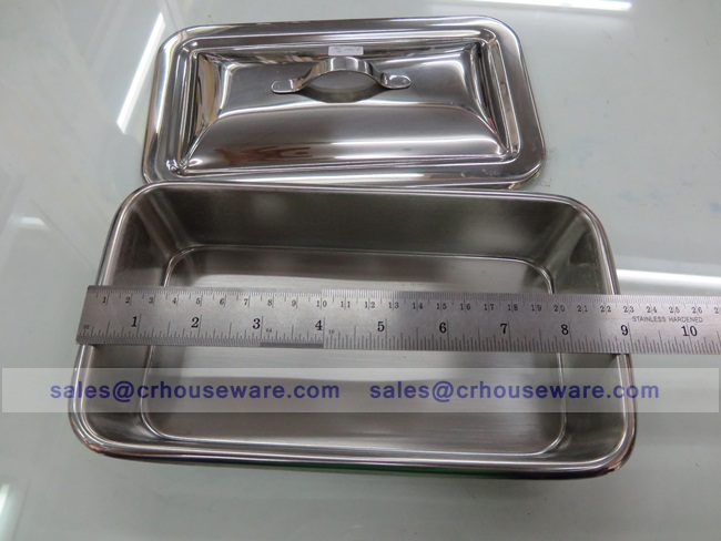 กล่องเครื่องมือแพทย์ 12" x 8" x 2" พร้อมฝา รหัสสินค้า 100-M013