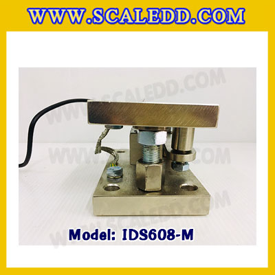 โหลดเซลล์พร้อมชุดเมาท์ติ้ง โหลดเซลล์ติดถังบรรจุ โหลดเซลล์ติดตั้งถังบรรจุสินค้า โหลดเซลล์ติดตั้งถังSilo โหลดเซลล์ยี่ห้อ SDS รุ่น IDS608SS สำหรับรองรับน้ำหนักเครื่องชั่ง พิกัด(kg) 500, 1000, 1500, 2000