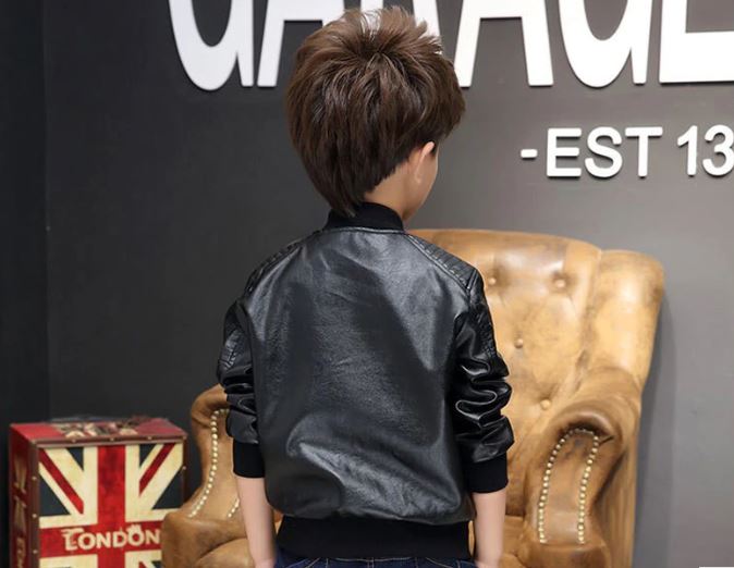 กันหนาว เสื้อแจ๊คเก็ตหนัง มีทั้งแบบบุขน และธรรมดา