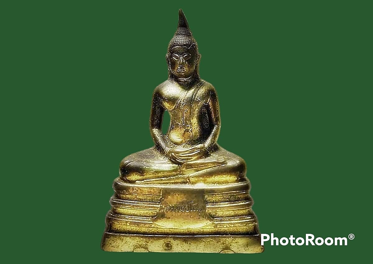 พระบูชา ตั้งหน้ารถ หลวงพ่อโสธร วัดโสธรวรารามวรวิหาร จ.ฉะเชิงเทรา ปี 2509 หน้าตัก 1.5"