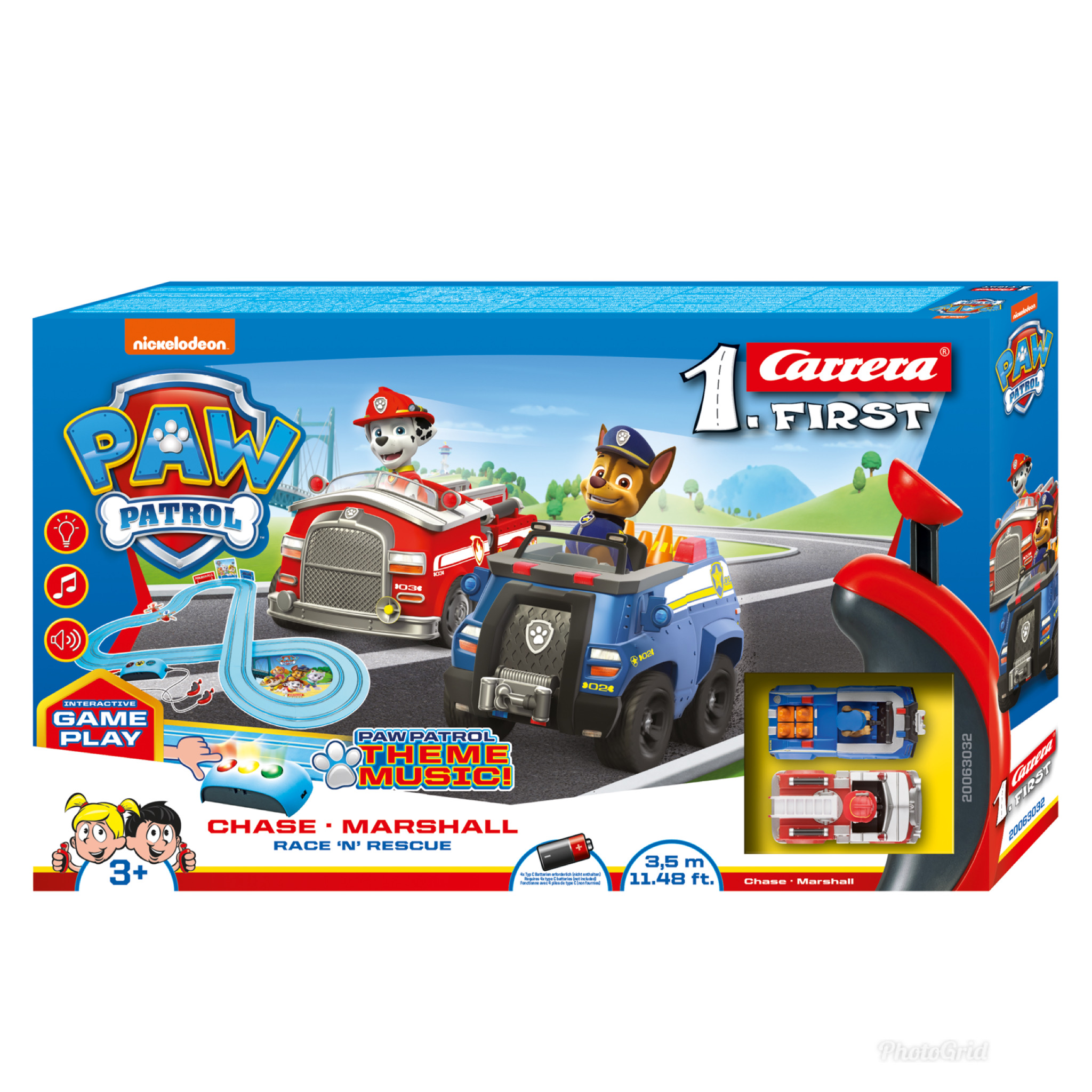 ามแข่งรถ Carrera First Paw Patrol - Slot Car Race Track