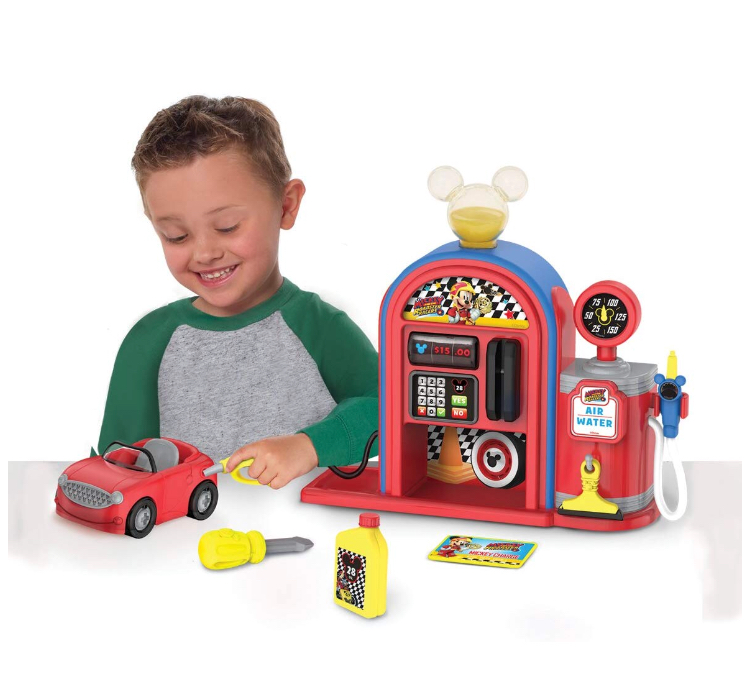 ชุดปั๊มน้ำมัน Mickey and the Roadster Racers Gas Station Playset