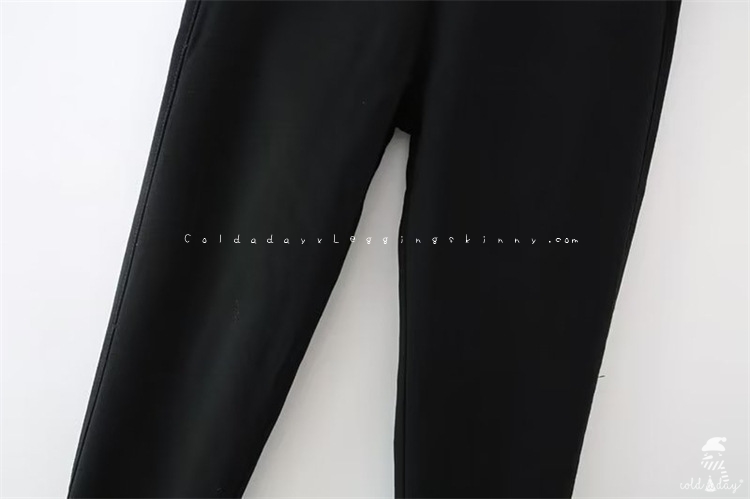 กางเกงสกินนี่กันหนาวบุขนสัตว์ สำหรับสาวอ้วน สาวอวบ ไซส์ใหญ่ XL-6XL