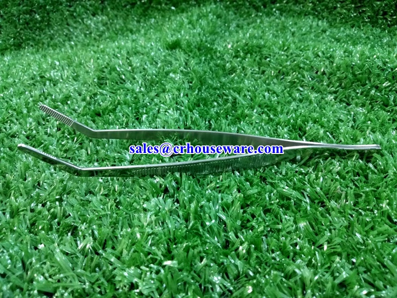 คีมคีบสำหรับแต่งอาหารสแตนเลส 005-JP-014615