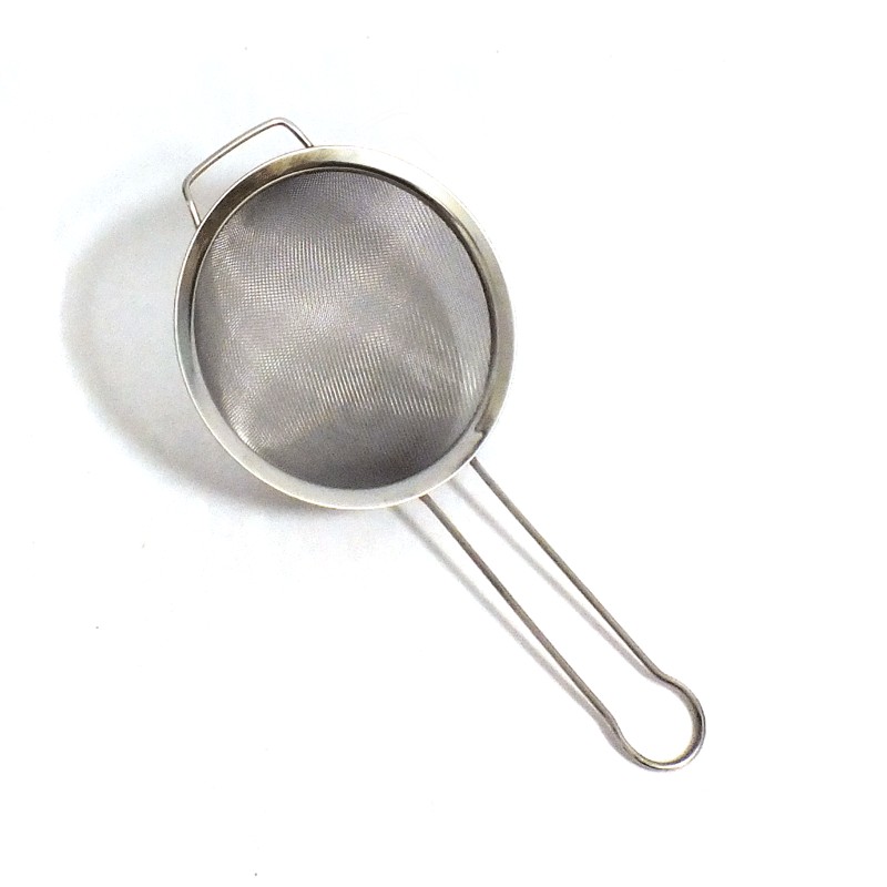 กระชอนลึกสเตนเลส 16 ซม. ด้ามสเตนเลส