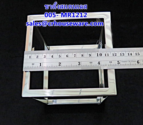 ชั้นโชว์อาหารสแตนเลส 005- MR1212