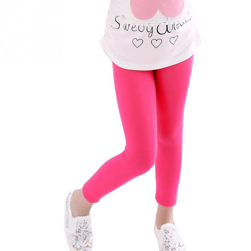 F-เลกกิ้งเด็ก สีพื้น