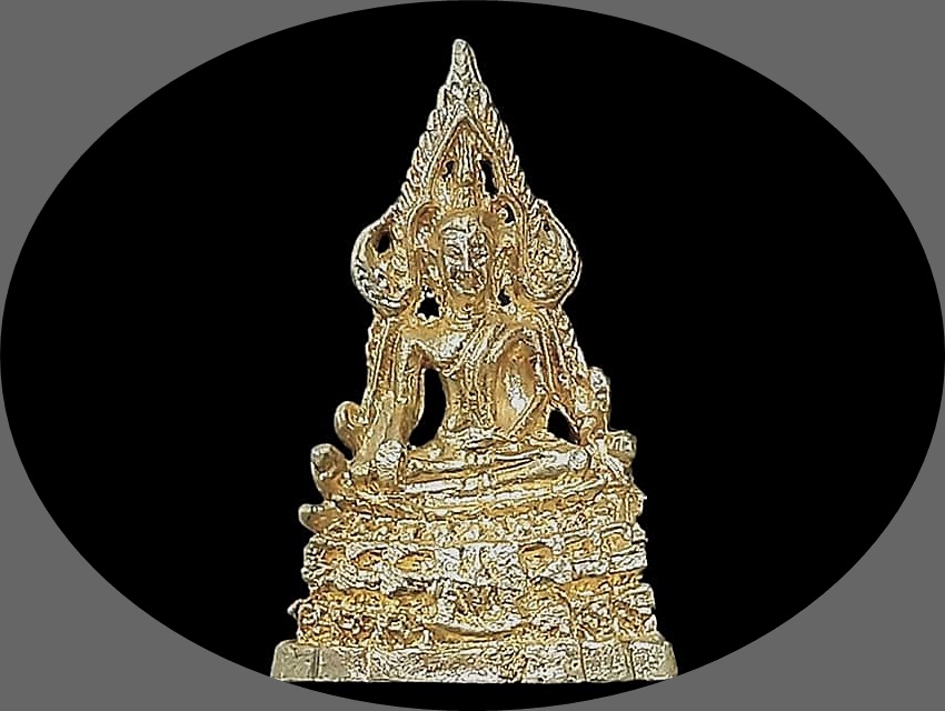 รูปเหมือนหล่อ พระพุทธชินราช วัดพระศรีรัตนมหาธาตุ พิษณุโลก เนื้อกะหลั่ยทอง