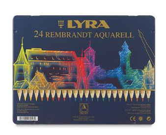 ชุดสีไม้ระบายน้ำ Lyra Rembrandt Aquarell 24สี