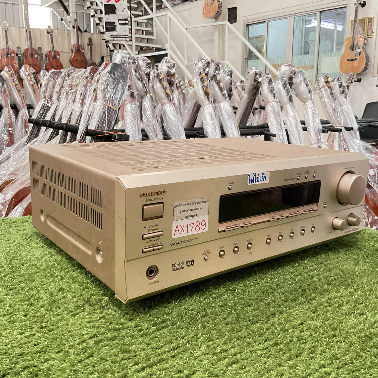 เครื่องขยายเสียง ONKYO : TX-DS494 สินค้าไม่พร้อมใช้งาน (ต้องซ่อม)