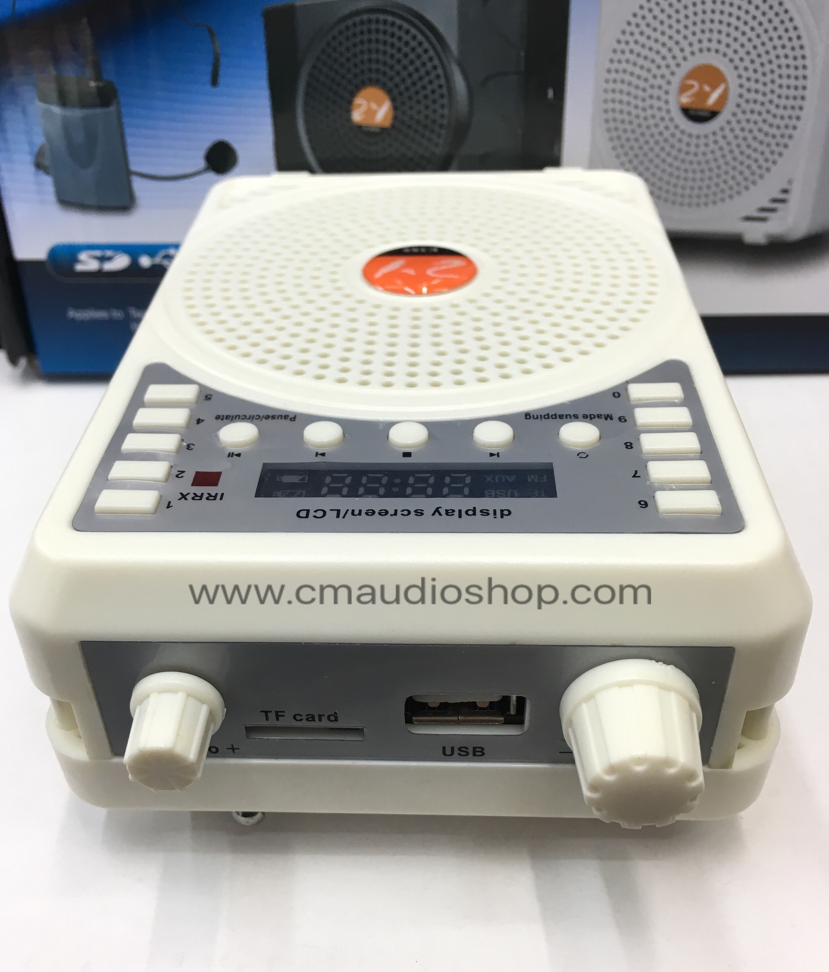 ไมค์-ลำโพงคาดเอว/ ลำโพงแบบพกพา E-388 (USB)