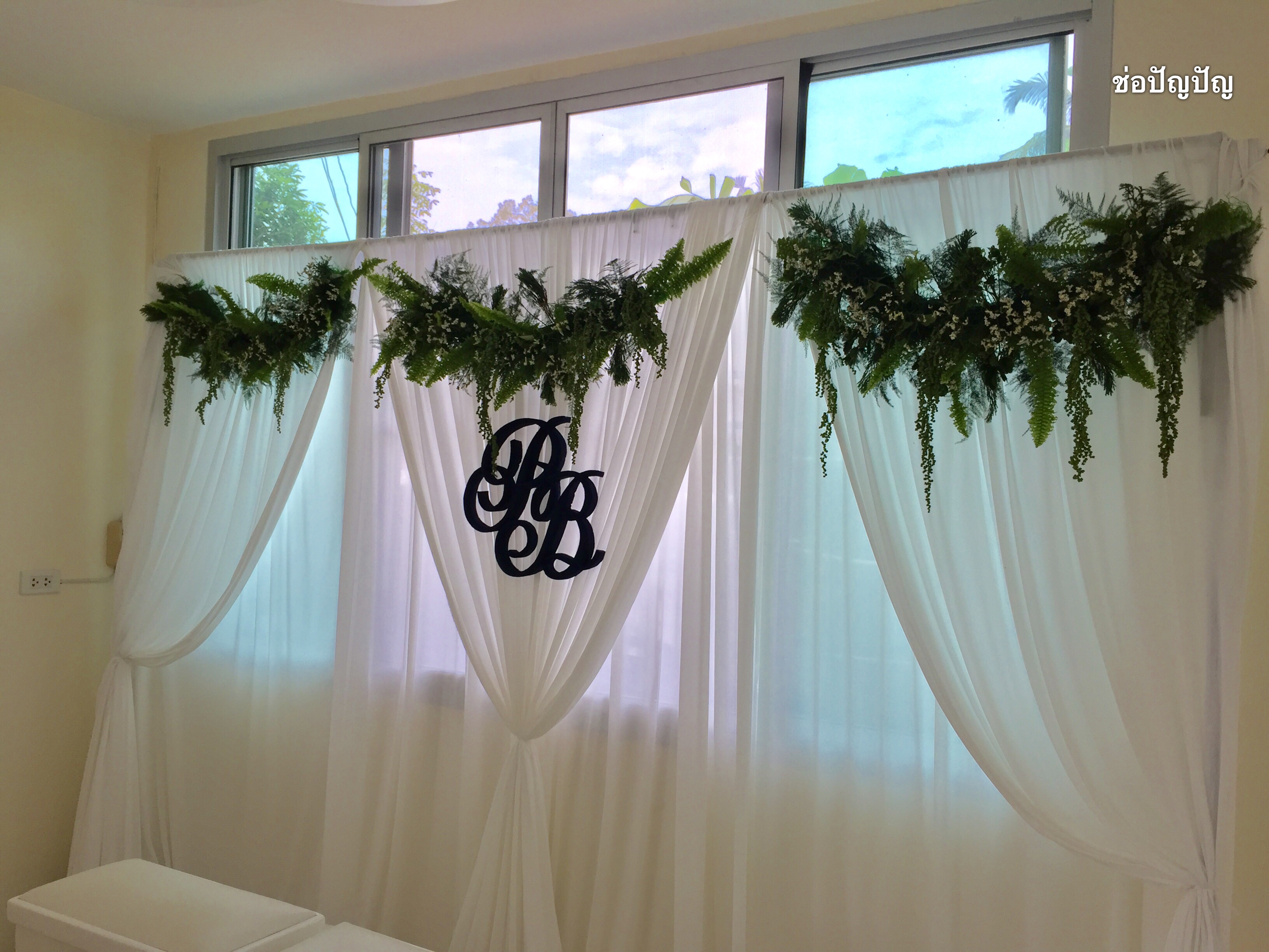 Backdropหลั่งน้ำสังข์ราคาประหยัด 24กพ61 (อ.บางปะหัน จ.อยุธยา)