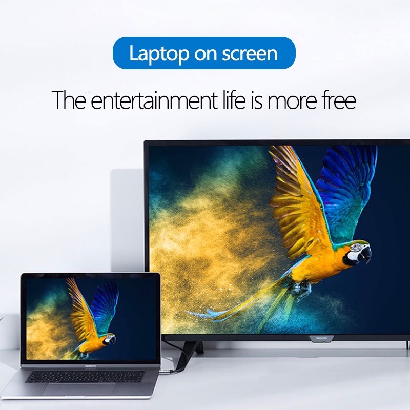 Type C to DP V1.4 รองรับความละเอียด 8K 60Hz ความยาว 2เมตร รองรับการชาร์จ 100W PD Charging by Dope