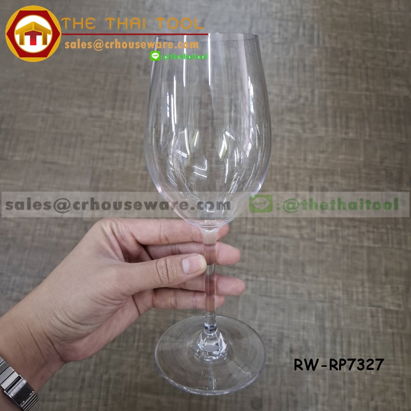 แก้วไวน์พลาสติก RW-RP7327