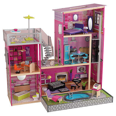 บ้านตุ๊กตา KidKraft Uptown Dollhouse