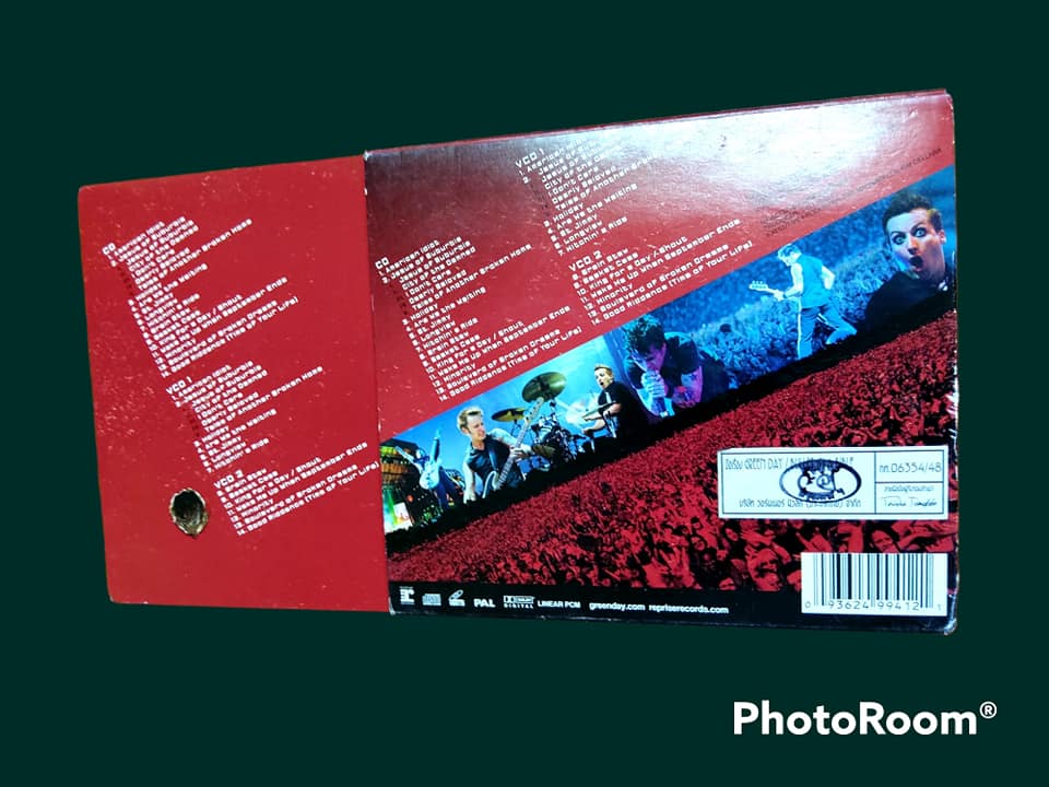 CD เพลง Green Day Bullet in a Bible 2005