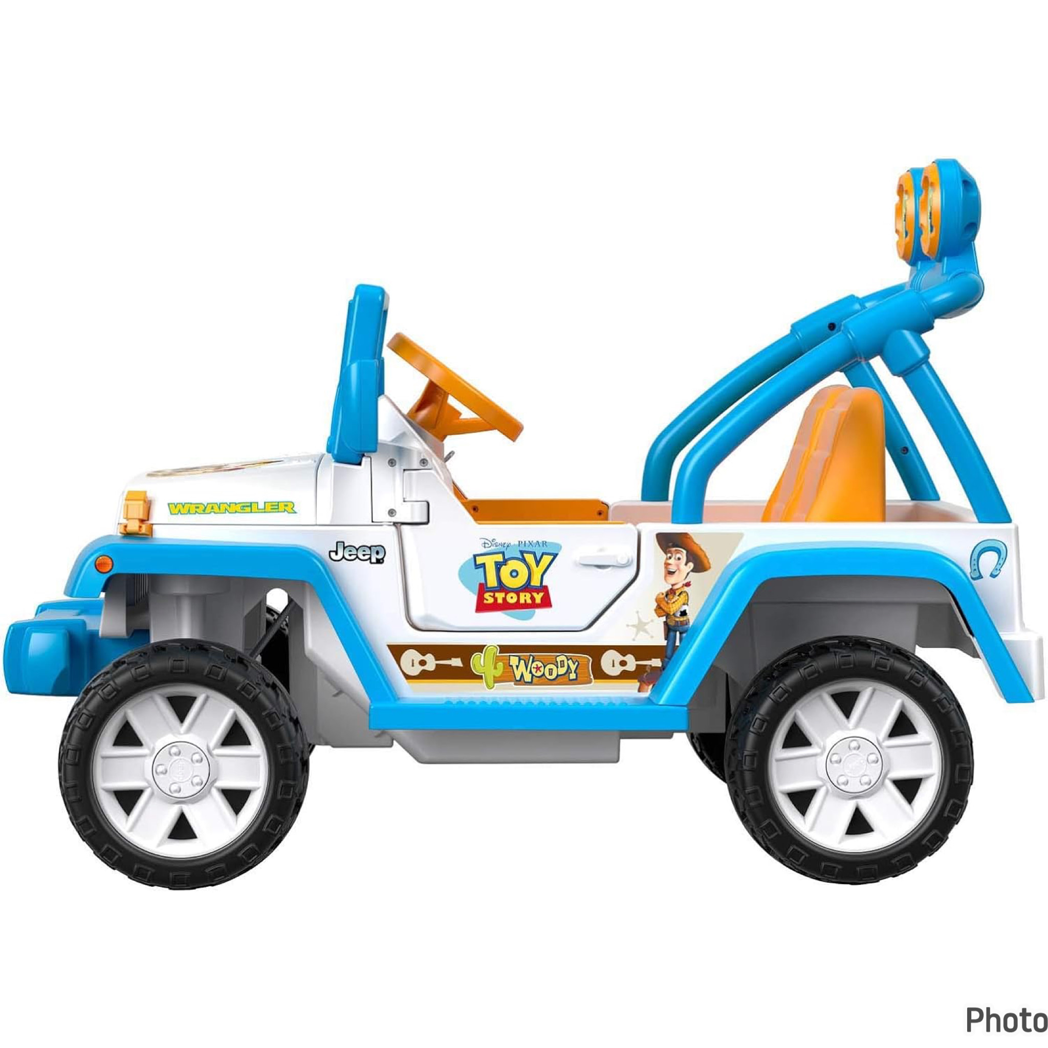 รถแบตเตอรี่ Fisher-Price Power Wheels Disney Pixar Toye Story Jeep Wrangler
