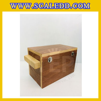 กล่องไม้อัดไม่บุกำมะหยี่ สำหรับใส่ตุ้มน้ำหนักเหล็กหล่อพิกัด20kg กล่องใส่ตุ้มน้ำหนักเหล็กหล่อ กล่องเก็บตุ้มน้ำหนัก กล่องไม้สำหรับตุ้มเหล็กหล่อ ยาว 24.7 กว้าง 13.2 ลึก 13.9ซม.