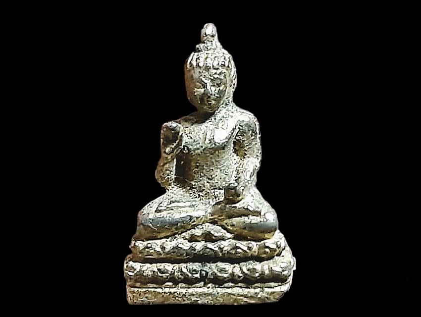 รูปเหมือนหล่อ พระพุทธกวัก วัดศรีบูรณาวาส(วัดโคก) สมุทรสาคร