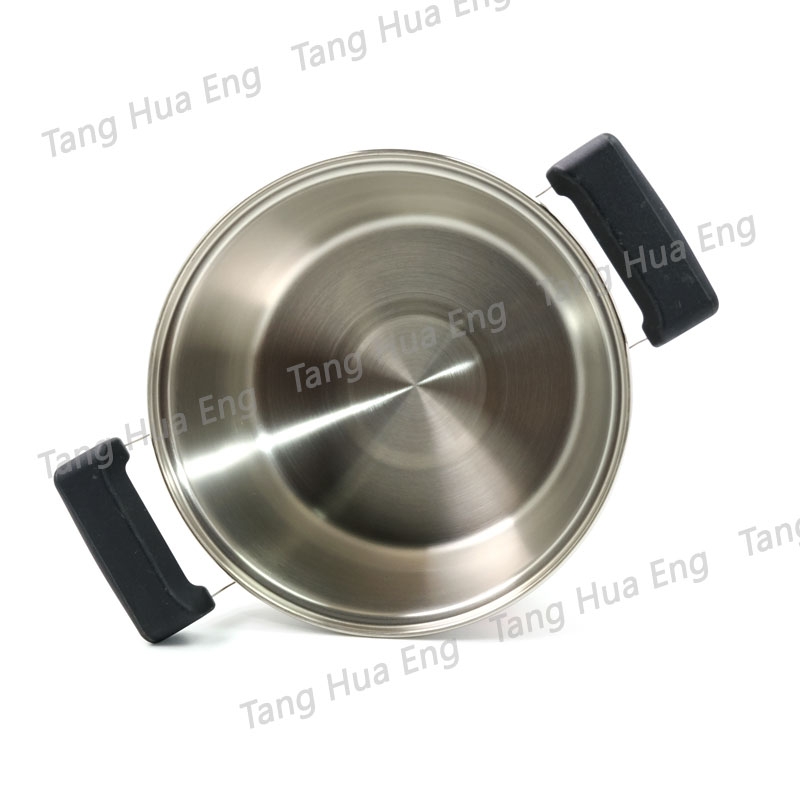 Zebra หม้อหุงต้มสเตนเลส 2 หู ขนาด 20 ซม. Carry ตราหัวม้าลาย