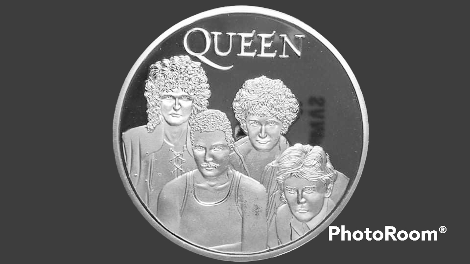 เหรียญที่ระลึก วงดนตรี Queen (ควีน)