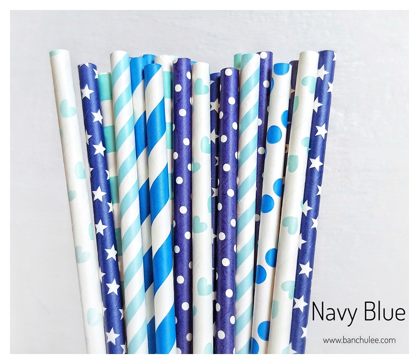 Collection Paper Straws หลอดกระดาษ ใช้สำหรับดื่มน้ำ