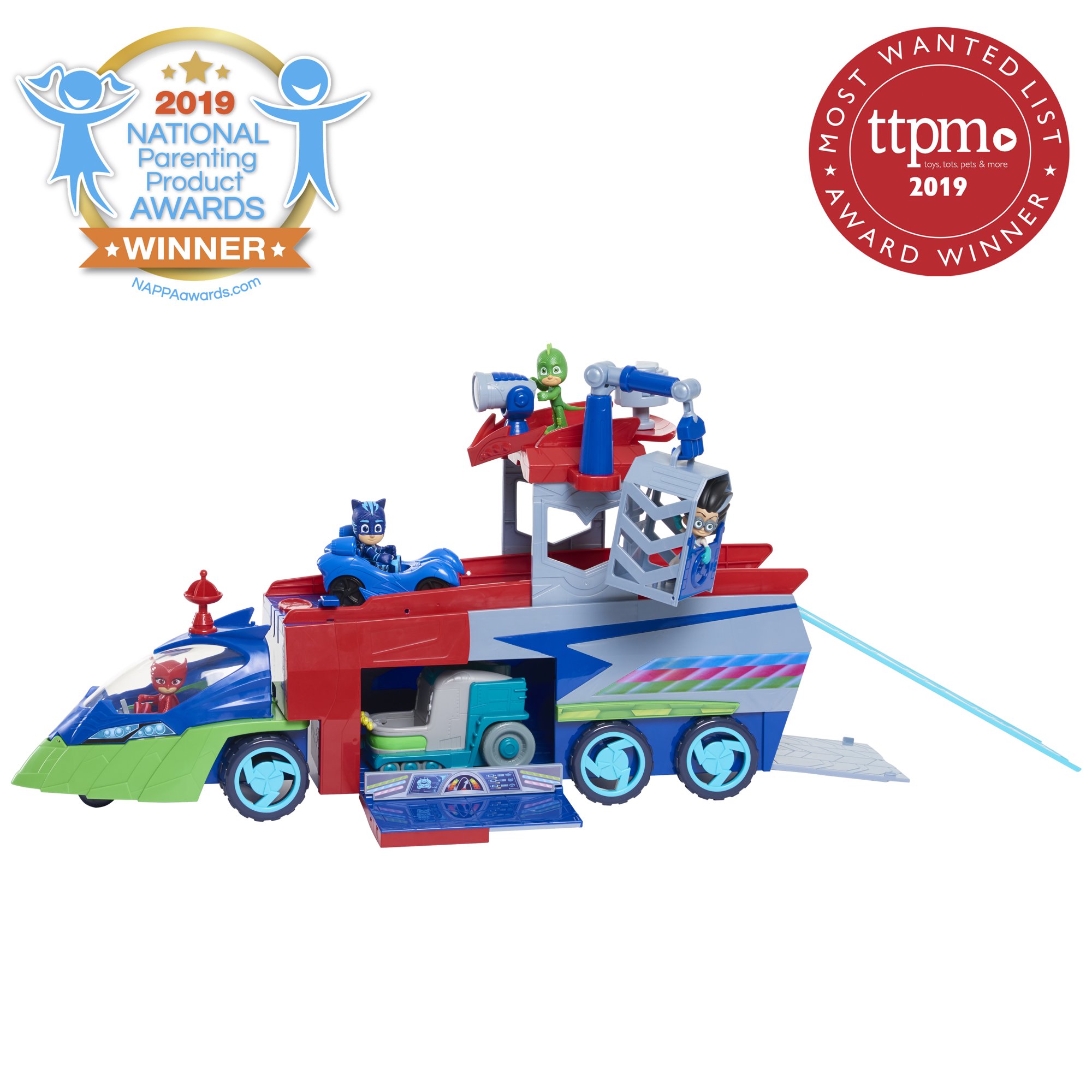 PJ Masks PJ Seeker Vehicle Playset with Lights and Sounds