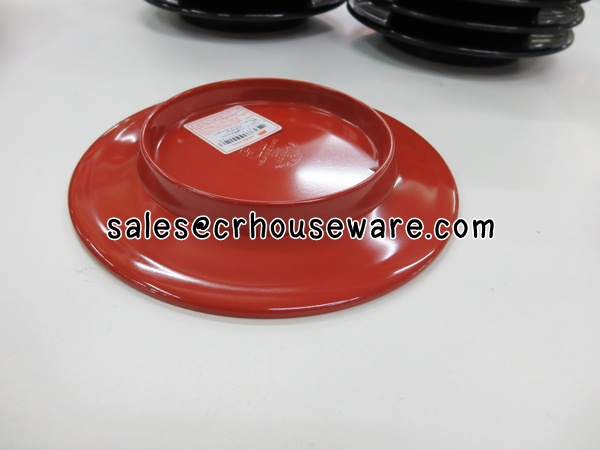 จานซูชิ SUSHI สีแดงเลือดนก 017-SB680-6-R