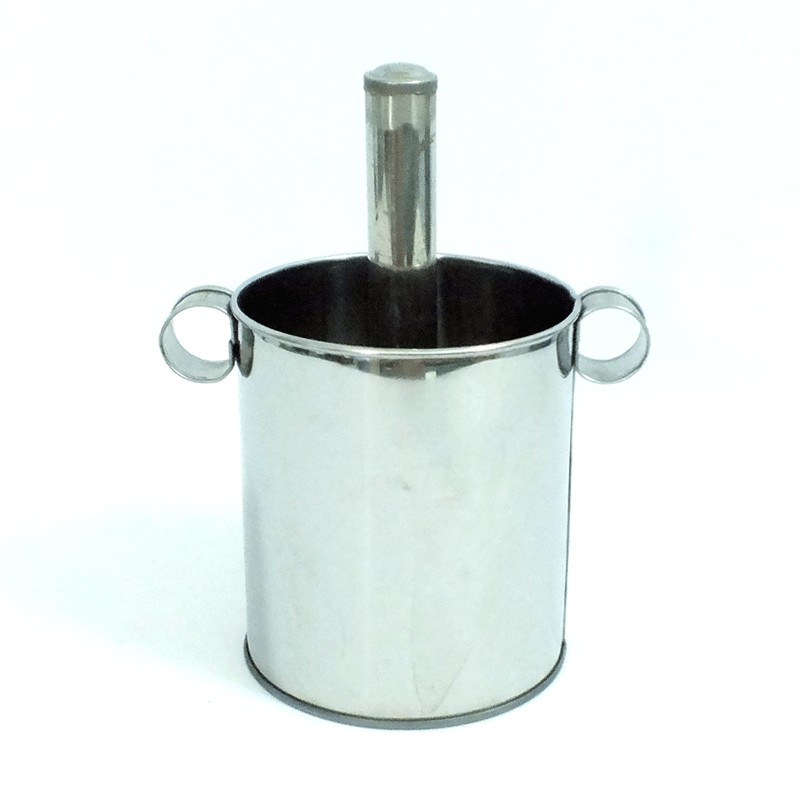 กระป๋องกดลอดช่องสเตนเลส # 135 ( กว้าง 5" สูง 5.5" )