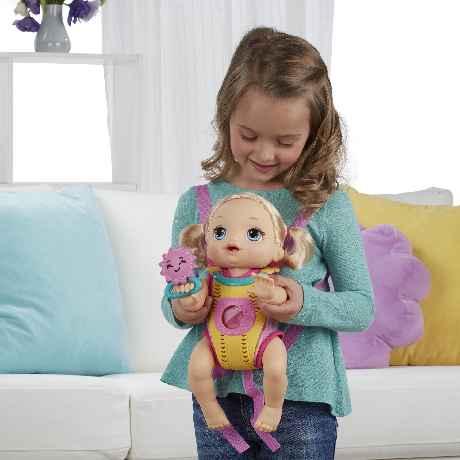 ตุ๊กตาคลานได้ Baby Alive Baby Go Bye Bye (Blonde)