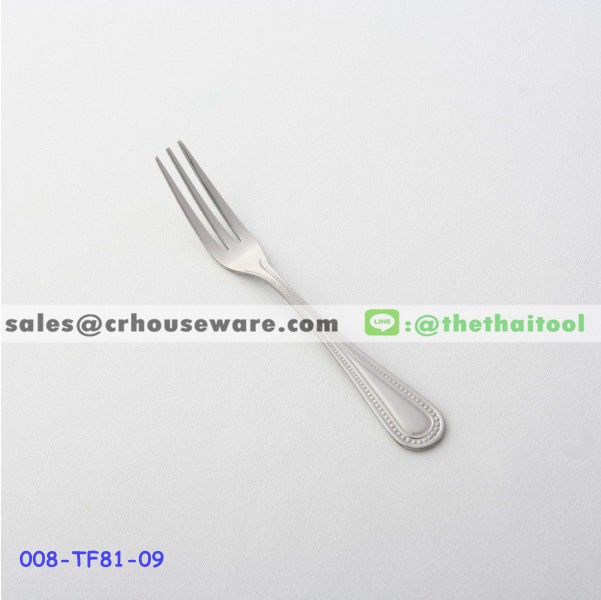 ส้อมจิ้มผลไม้สแตนเลส 81 ลายอันดามัน FRUIT FORK 008-TF81-09