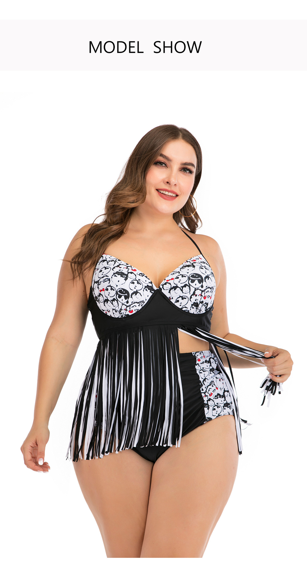 ชุดว่ายน้ำทูพีช3xl รอบอก 40-46 คัพ C++ กางเกงเอว 34-40 สะโพก43-48 นิ้วค่ะ ผ้าดี งานสวยมากๆค่ะ