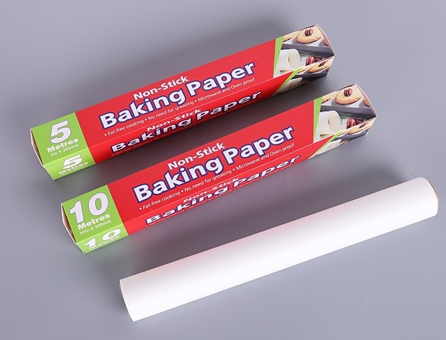 ( 1 ม้วน ) กระดาษรองอบ 30 ซม. ยาว 10 เมตร ( Non stick baking paper )