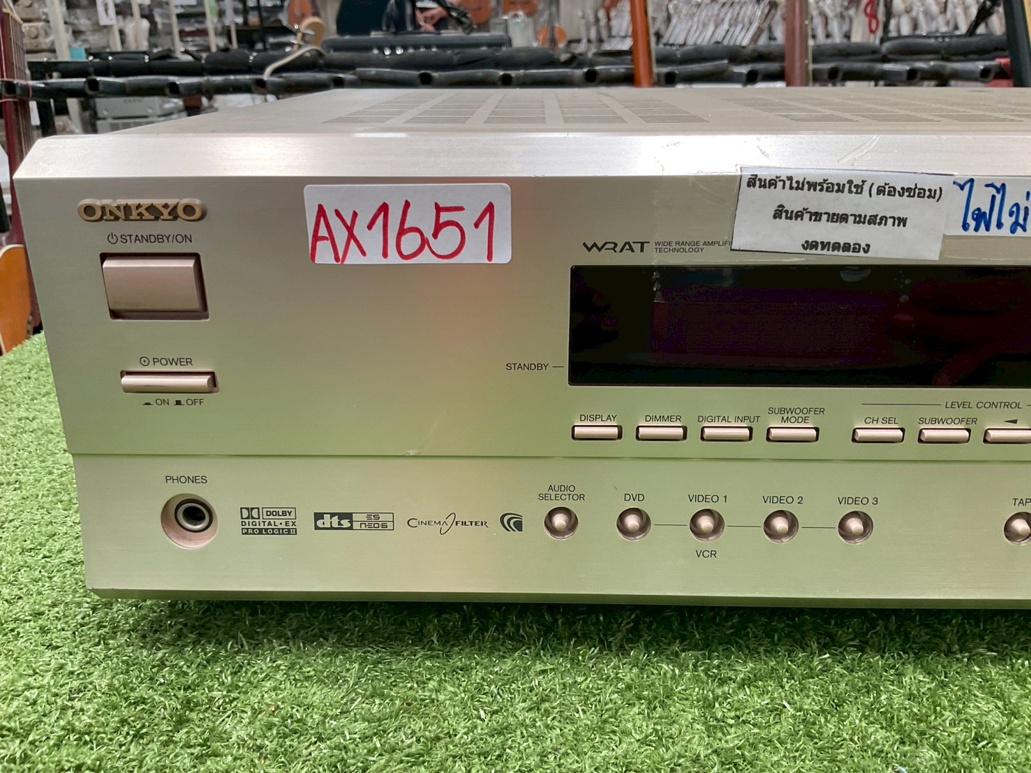 เครื่องขยายเสียง ONKYO : TX-SA501 สินค้าไม่พร้อมใช้งาน(ต้องซ่อม)