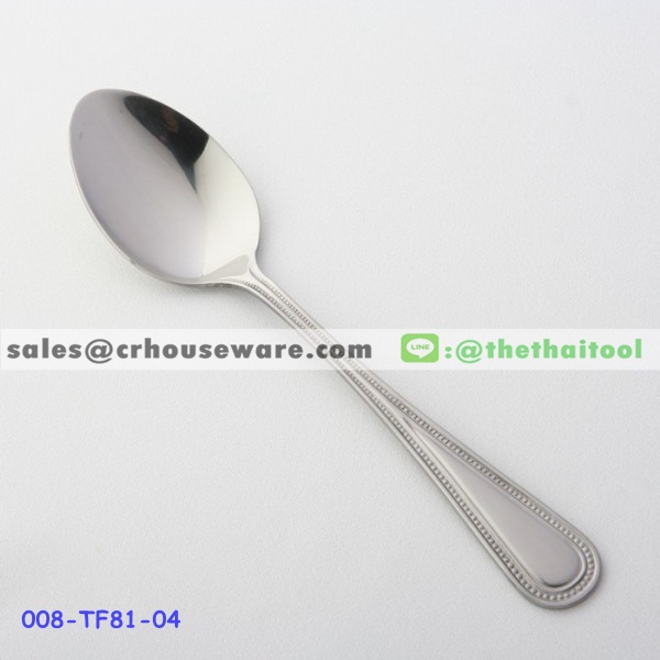 ช้อนคาวสแตนเลส 81 ลายอันดามัน DINNER SPOON 008-TF81-04