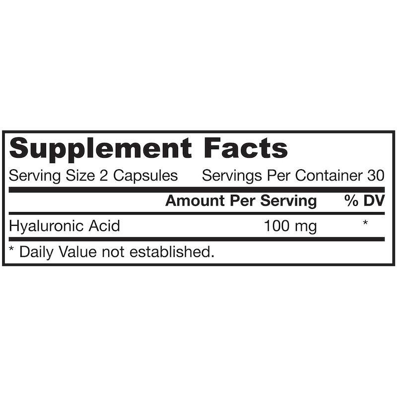 **พร้อมส่ง**Jarrow Formulas, Hyaluronic Acid, 60 Veggie Caps ช่วยกักเก็บความชุ่มชื่นให้กับผิว ช่วยให้ผิวเนียนนุ่ม ชุ่มชื่นและช่วยบำรุงข้อต่อต่างๆ ในร่างกาย